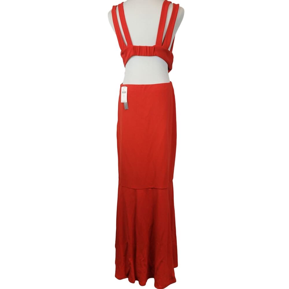 Anthropologie x Maeve Open-Back Breezy Knit High Slit Maxi Dress Size XL, NWT - Picture 3 of 13